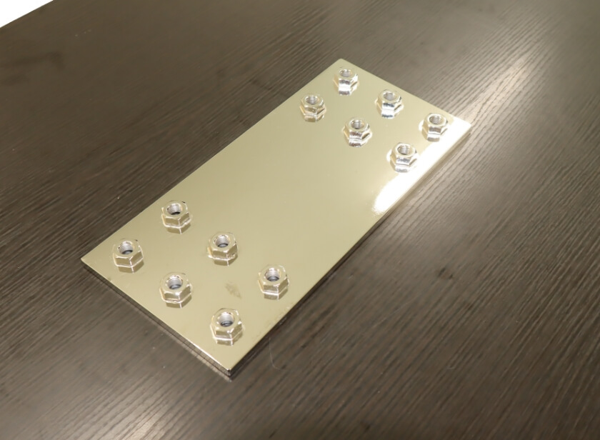 板金ロー付けメッキ品